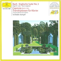 Deutsche Grammophon Galliera : Kempff - Bach, Kempff